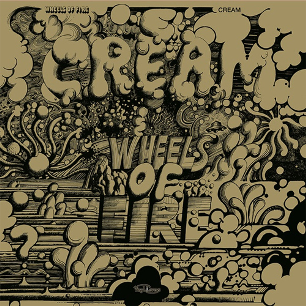 Cream Wheels of Fire 180g 2LP (Golden Jacket Edition)