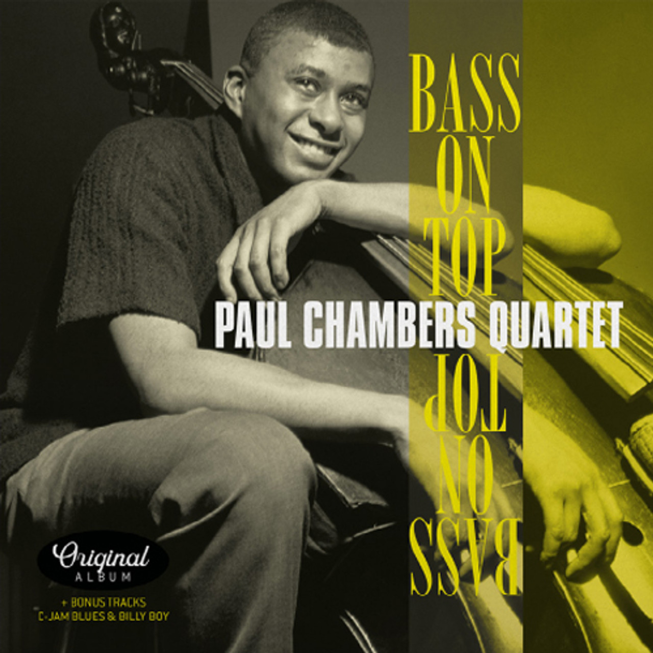 税込?送料無料】 LP PAUL CHAMBERSポール チェンバースBASS ON TOP 美品