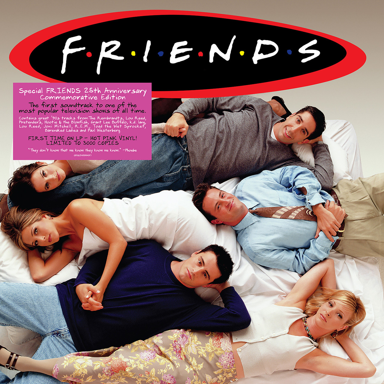 Friends Soundtrack 2LP (Hot Pink Vinyl)