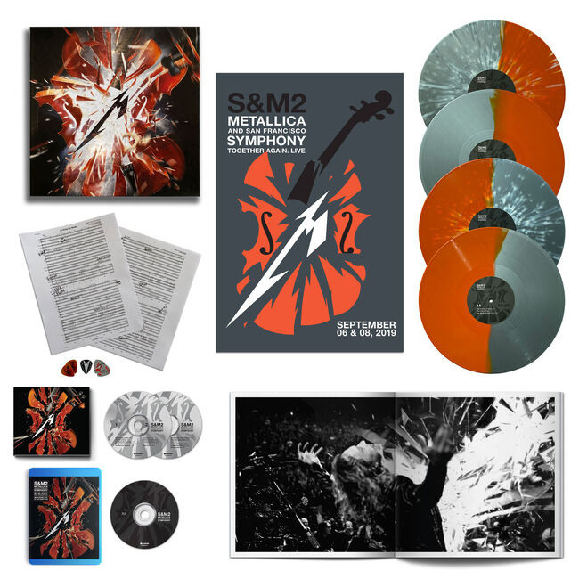洋楽 llica/S&M2 Deluxe Box 4LP+CD+Blu-ray CD llica/S&M2 Deluxe Box 4LP+CD+Blu-ray