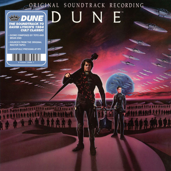 Toto & Brian Eno Dune Original Soundtrack Recording LP