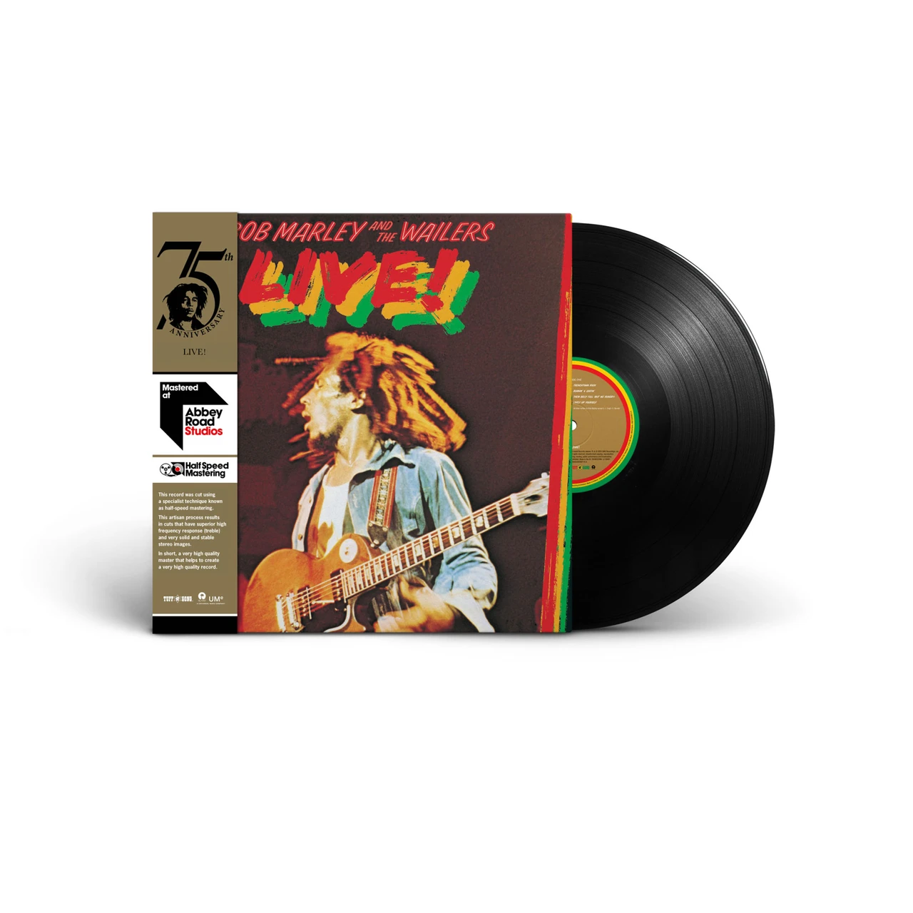 Bob Marley & The Wailers Live! Half-Speed Mastered LP