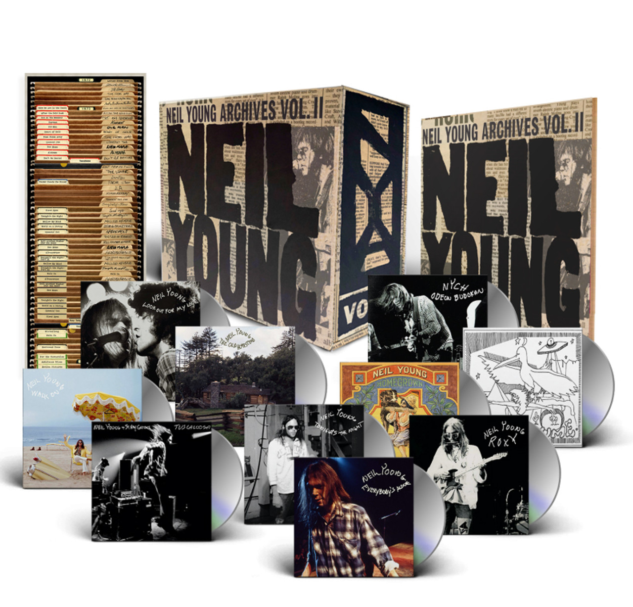 Neil Young Neil Young Archives Vol. II (1972-1976) 10CD Box Set