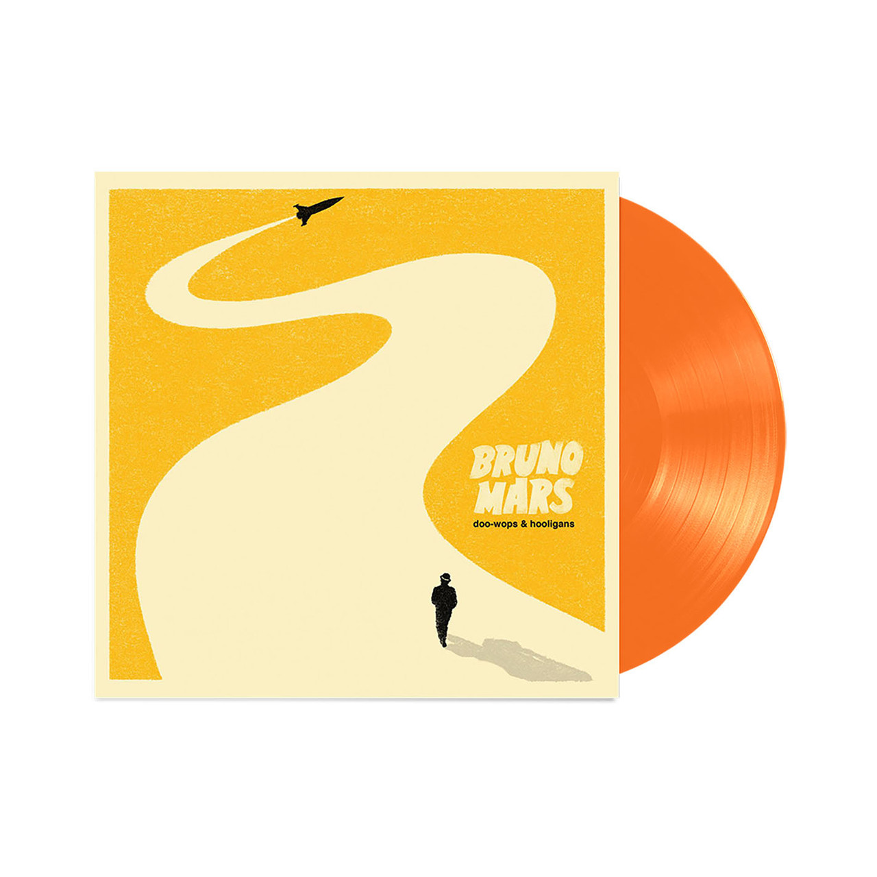 Bruno Mars Doo-Wops & Hooligans LP (Transparent Orange Vinyl)