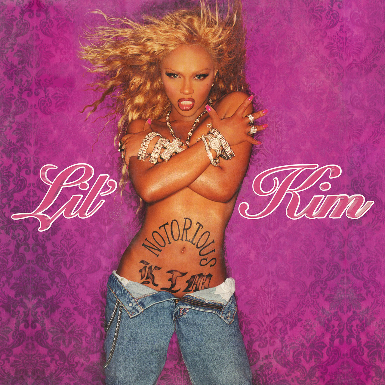 Lil'Kim The Notorious KIM フルグラフィックシャツ Lil'Kim The Notorious KIM フルグラフィックシャツ