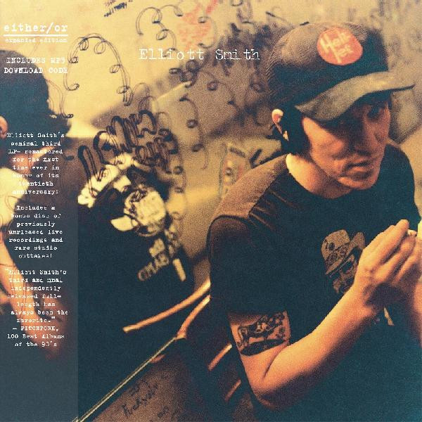 【180g重量盤・帯付】Elliott Smith / Either/Or LP Elliott Smith Either/Or 2021 Reissue 180g LP