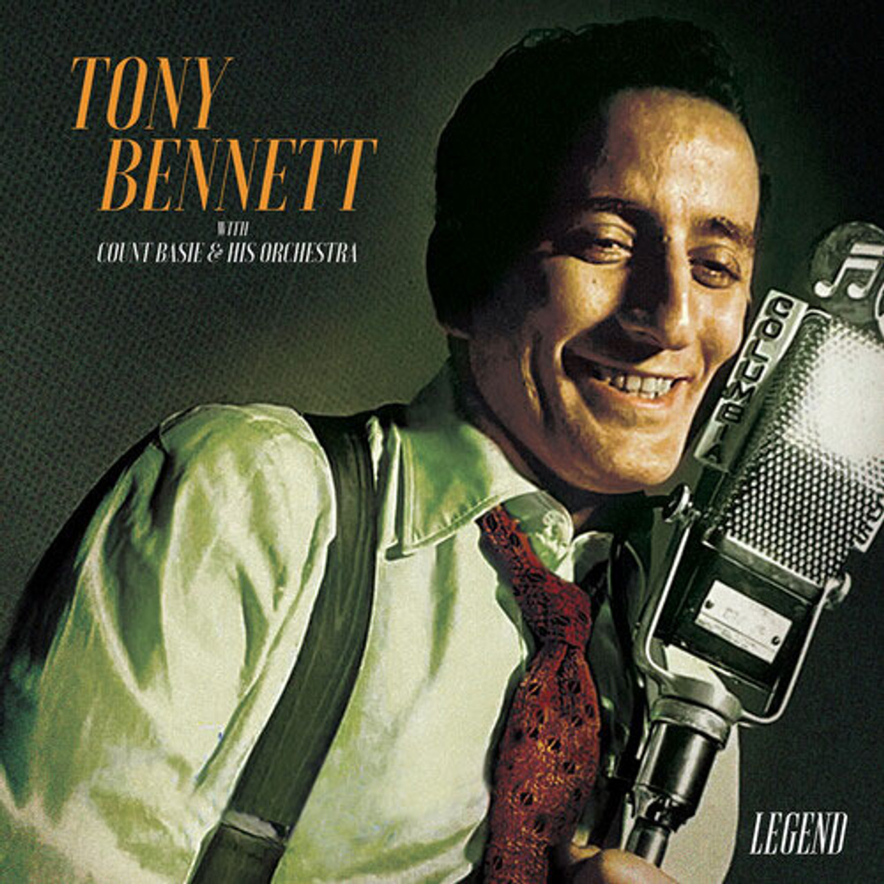 Tony Bennett with Count Basie & His Orchestra Legend LP (Gold Vinyl)