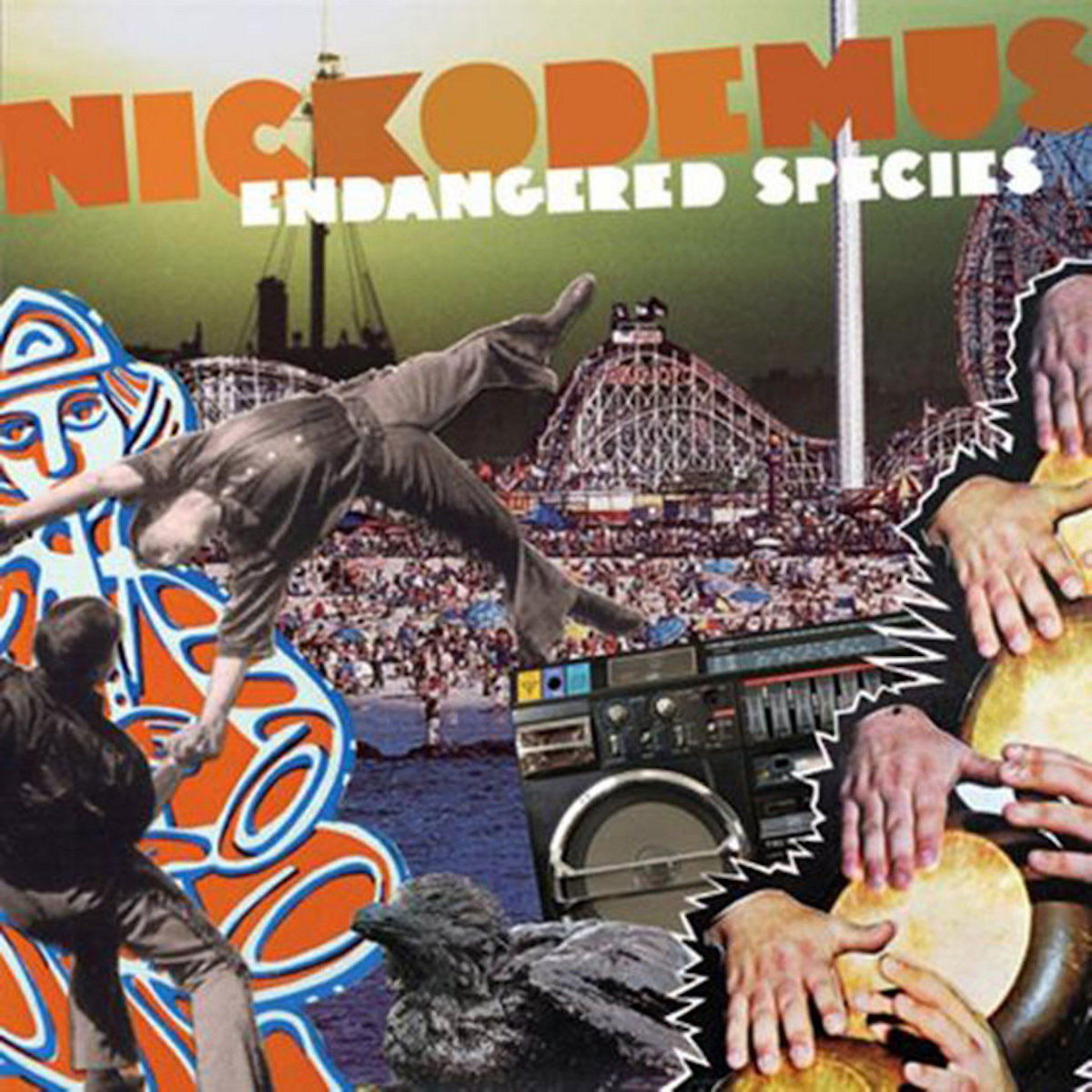 LP 美品　Nickodemus Endangered Species Nickodemus Endangered Species LP & 45rpm 7