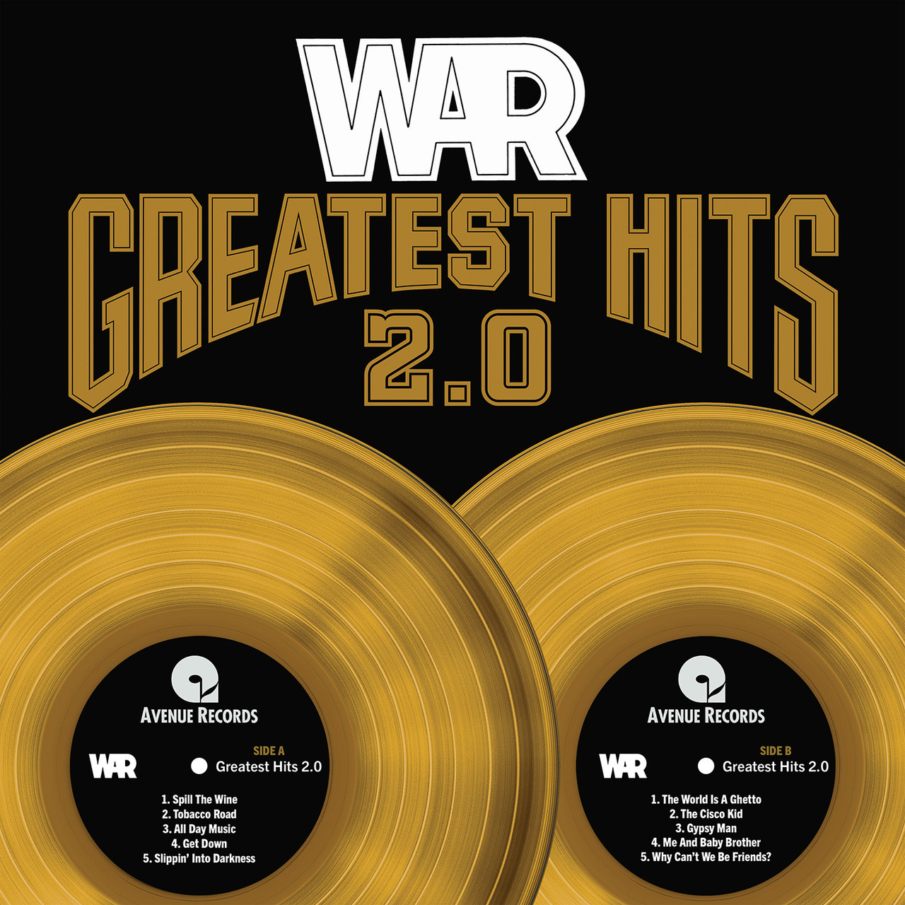 War Greatest Hits 2.0 2LP
