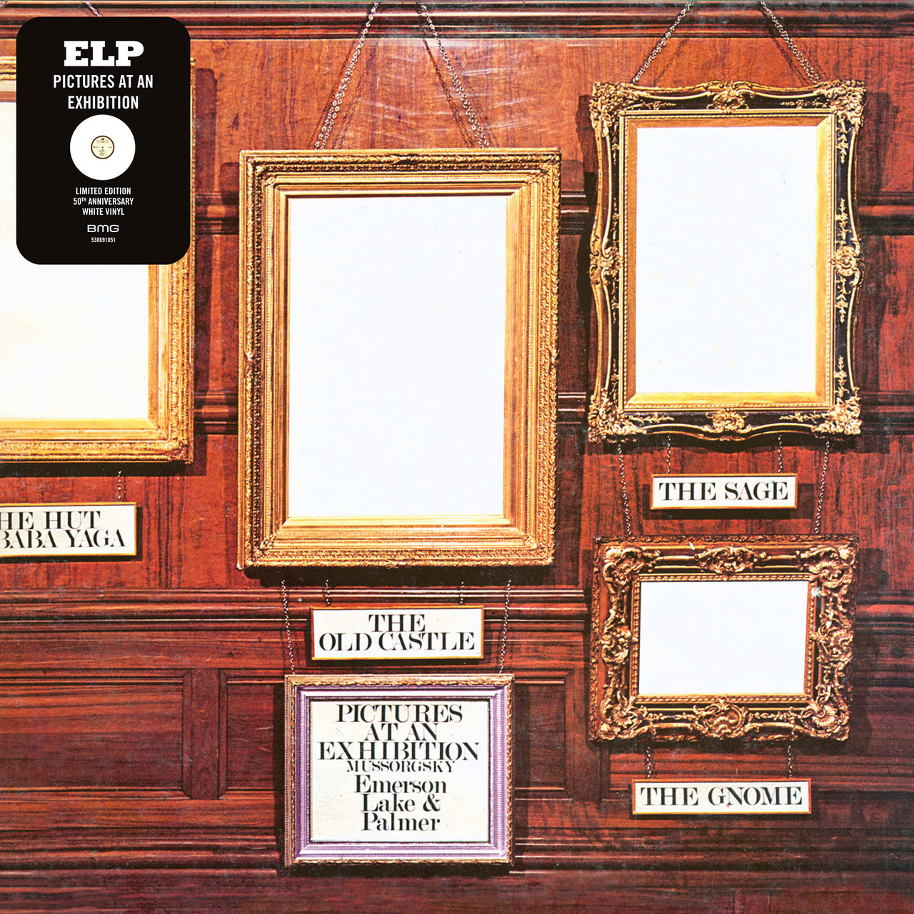 Emerson, Lake & Palmer Pictures At An Exhibition LP (White Vinyl)