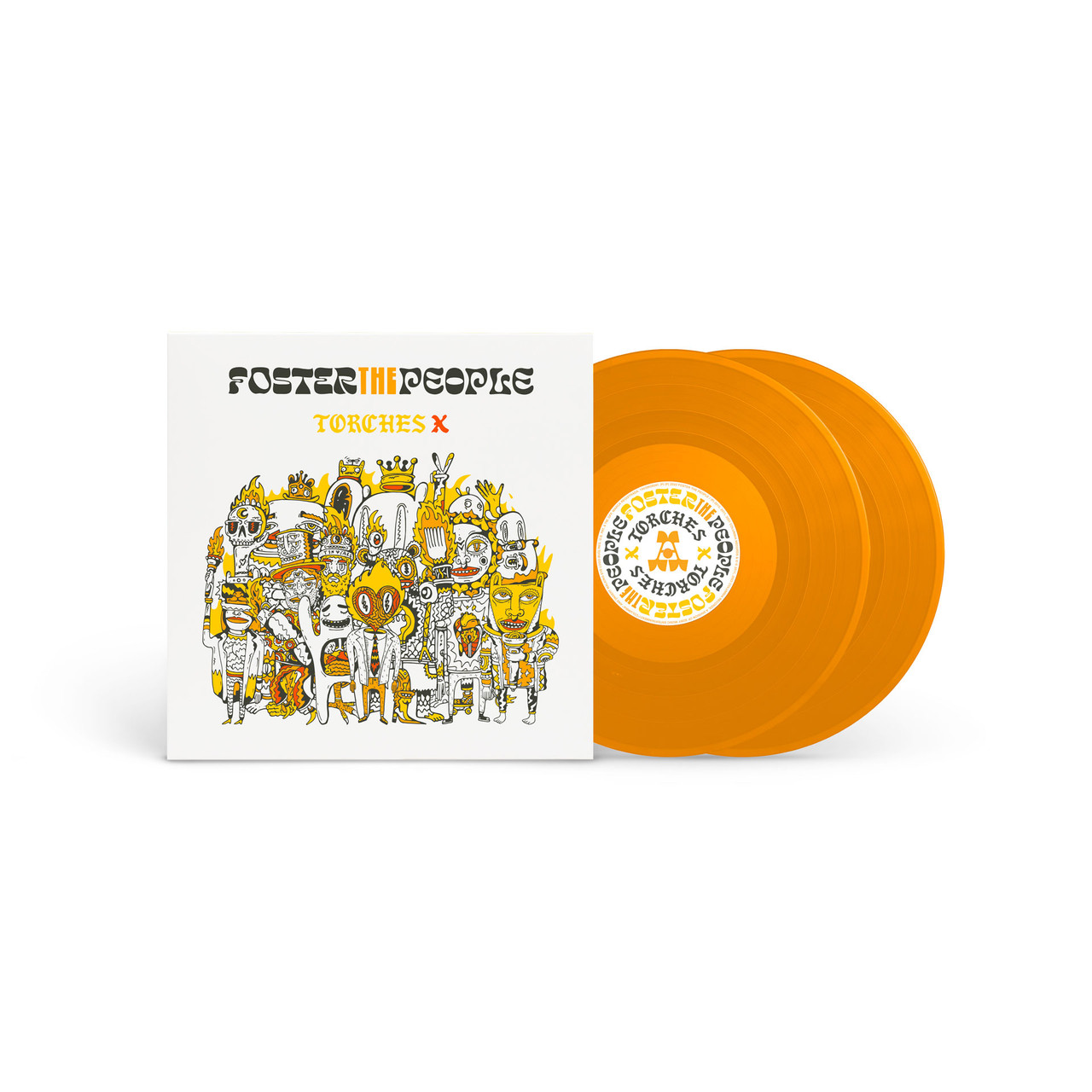 Foster The People Torches X (Deluxe Edition) 2LP (Orange Vinyl)