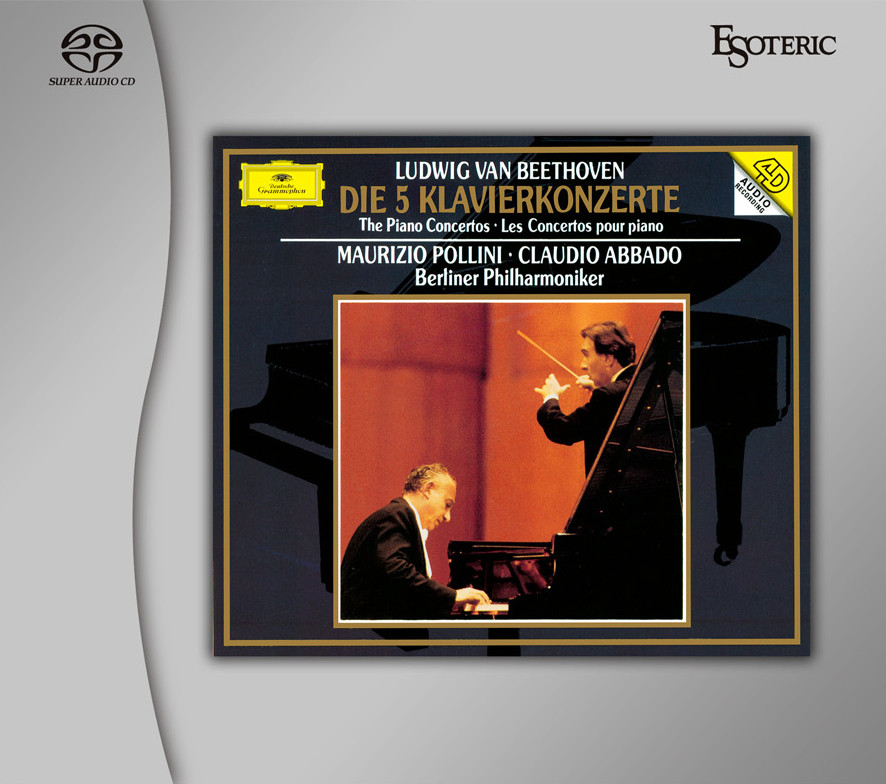 Maurizio Pollini Beethoven The Piano Concertos Hybrid Stereo