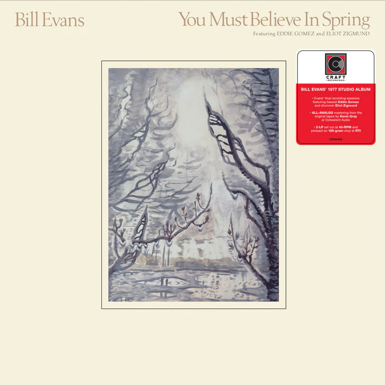 Bill Evans You Must Believe In Spring 180g 45rpm 2LP