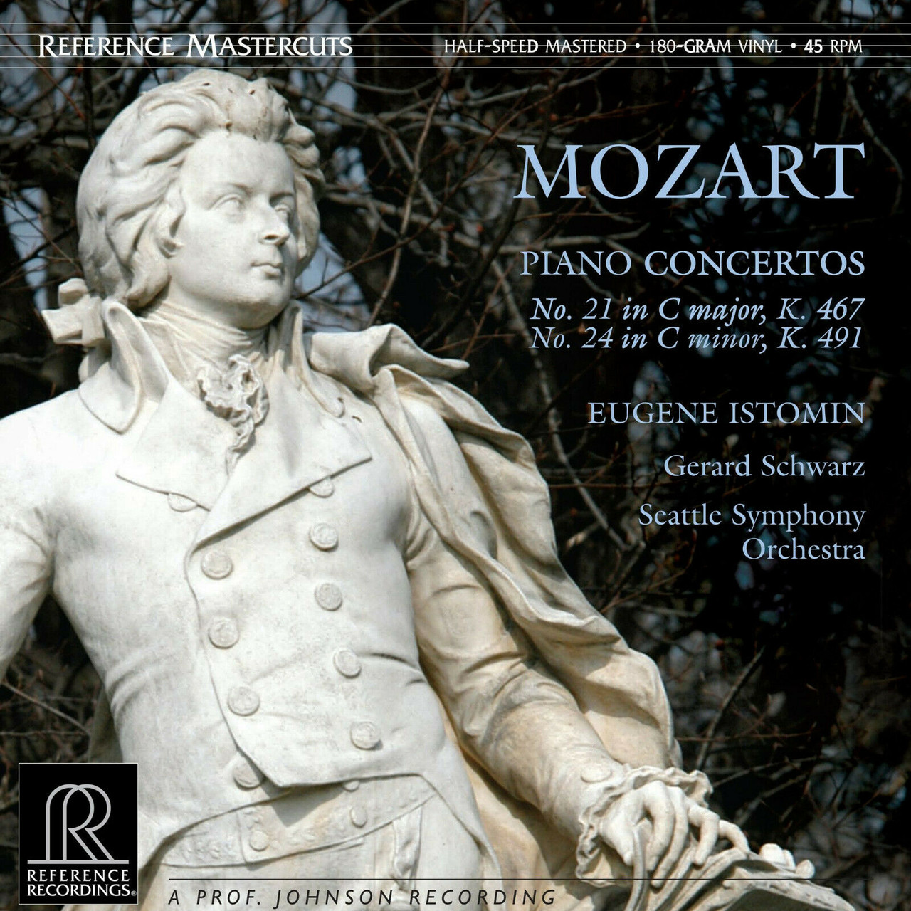 Mozart Piano Concertos Nos. 21 & 24 Half-Speed Mastered 180g 45rpm 2LP
