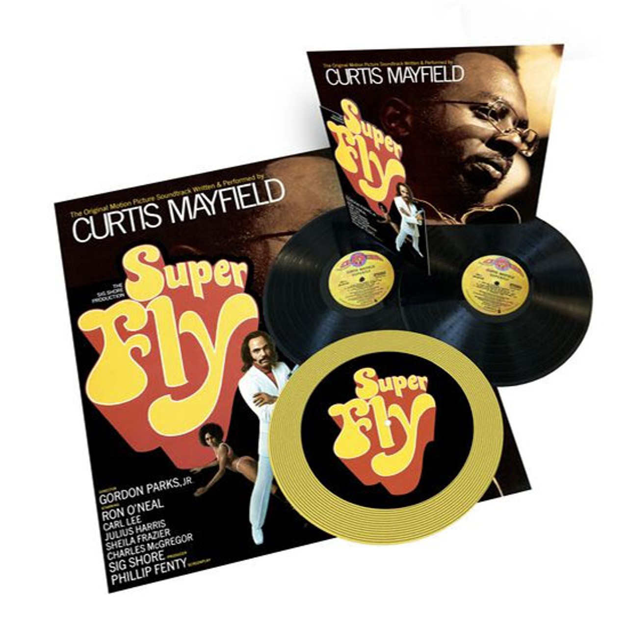 Curtis Mayfield Super Fly (The Original Motion Picture Soundtrack) 50th  Anniversary Numbered Limited Edition 2LP