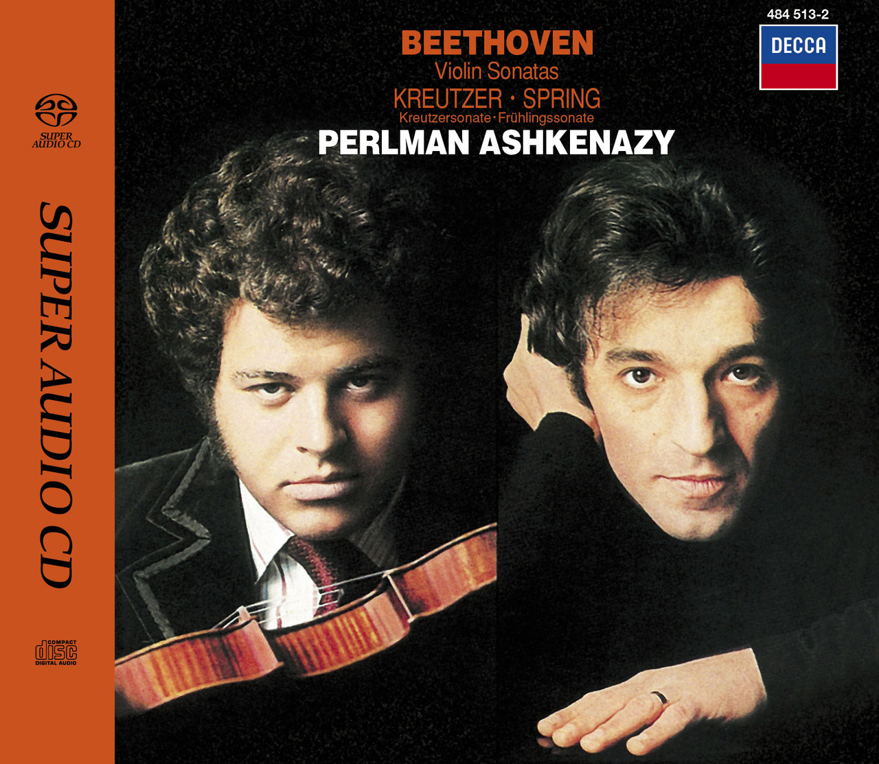 超入手困難廃盤SACD パールマン＆アシュケナージ ベートーヴェン VNソナタ Itzhak Perlman & Vladimir Ashkenazy Beethoven Violin Sonatas No. 5