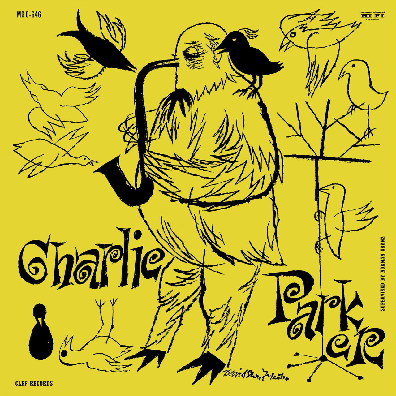 Charlie Parker The Magnificent Charlie Parker LP (Yellow Vinyl)