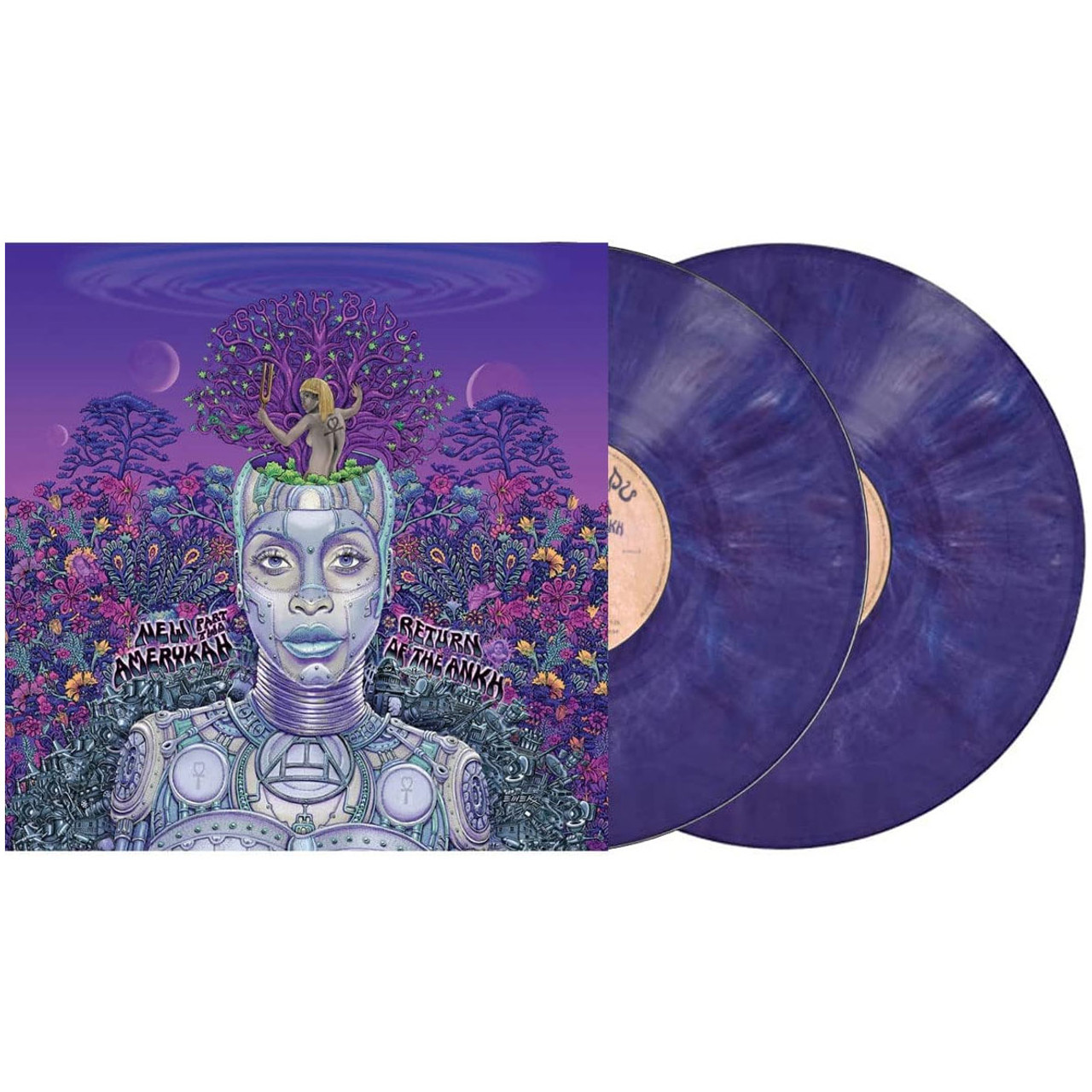Erykah Badu New Amerykah Part Two: Return of the Ankh 2LP (Opaque Violet  Vinyl)
