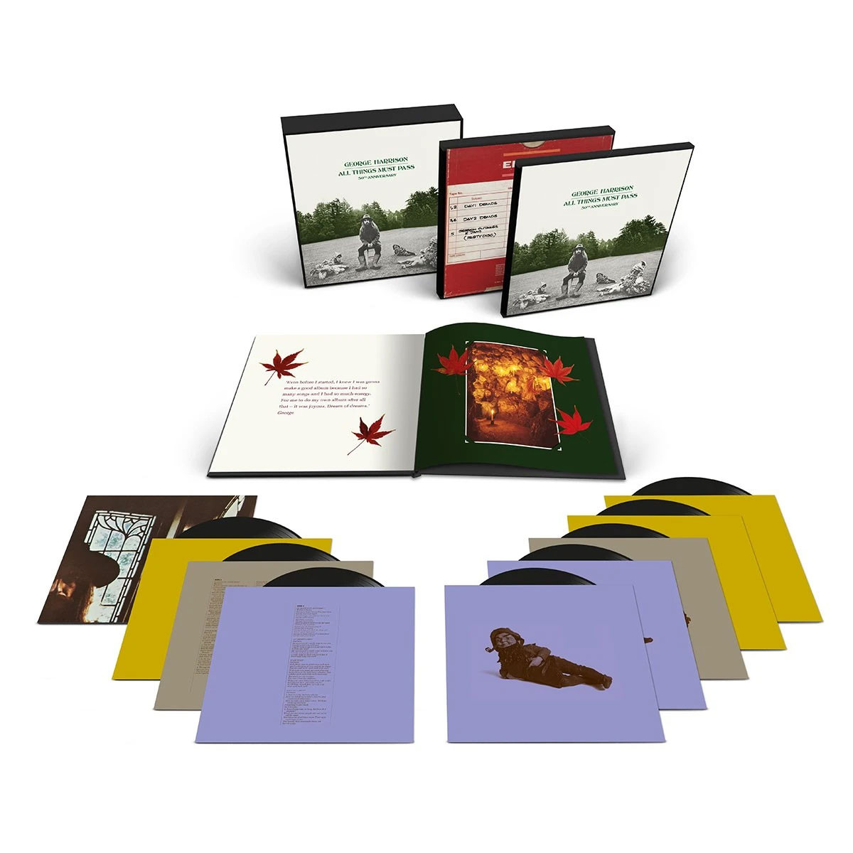 George Harrison All Things Must Pass 180g Super Deluxe 8LP Box Set