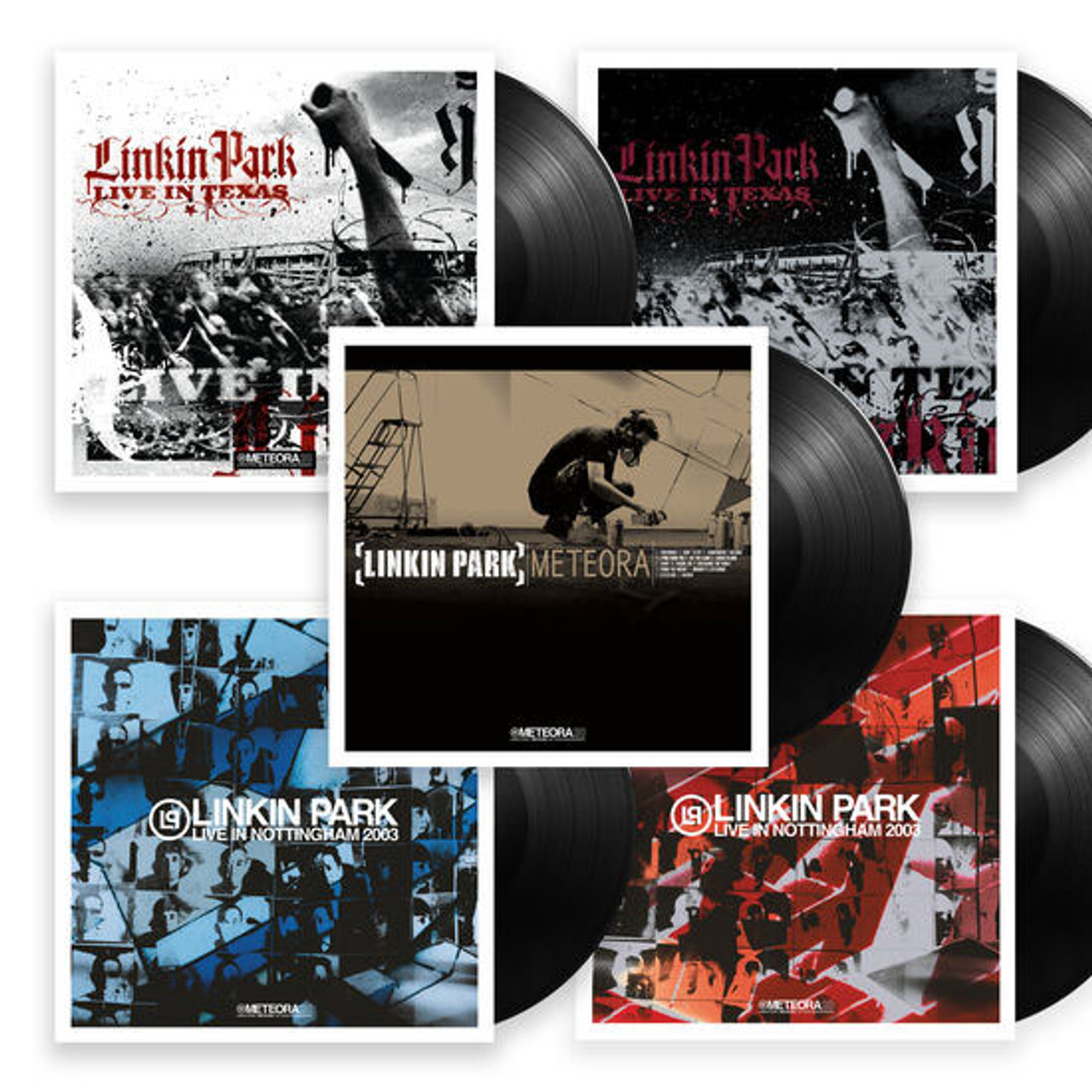 Linkin Park Meteora 20th Anniversary Edition Super Deluxe 5LP, 4CD & 3DVD  Box Set