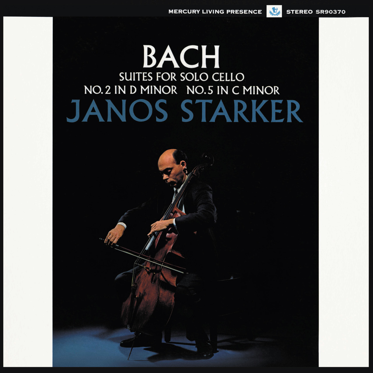 Janos Starker Bach: Suites Nos. 2 & 5 for Solo Cello (Mercury