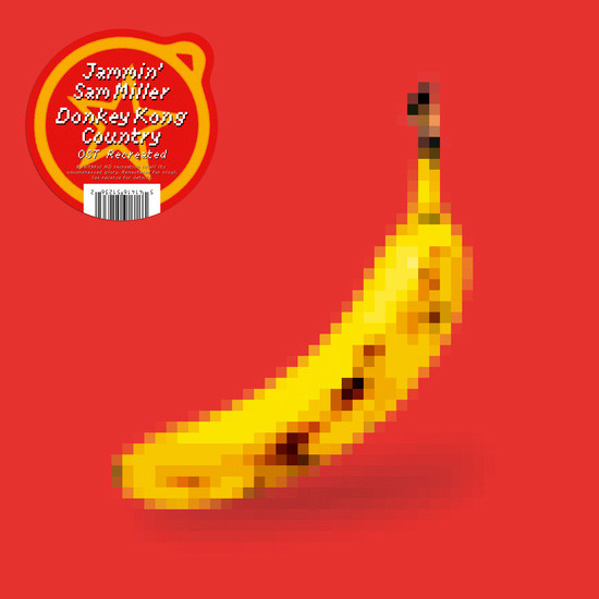 ゲーム音楽 Jammin' Sam Miller Donkey Kong Country Jammin' Sam Miller Donkey Kong Country OST Recreated 2LP (Banana