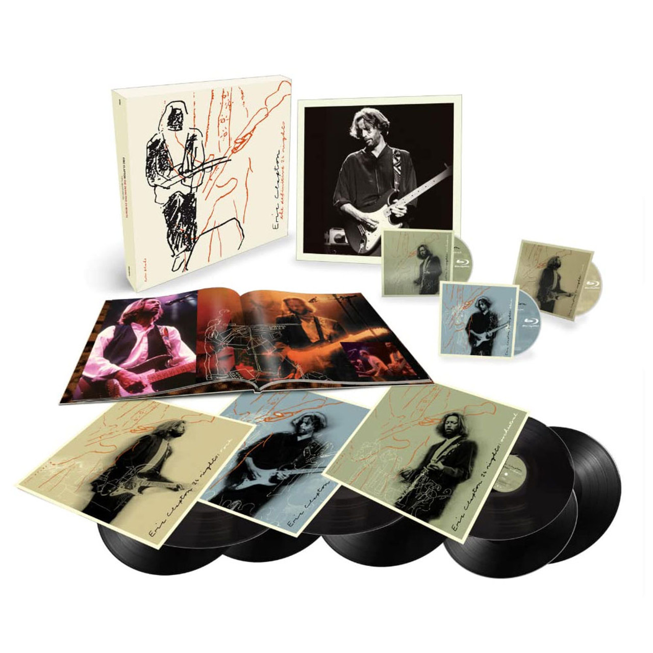 Eric Clapton The Definitive 24 Nights Numbered Limited Edition 8LP