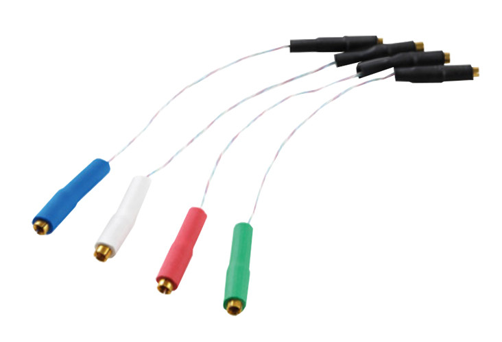 Clearaudio High-purity Silver Color-Coated Headshell Lead Wire Set