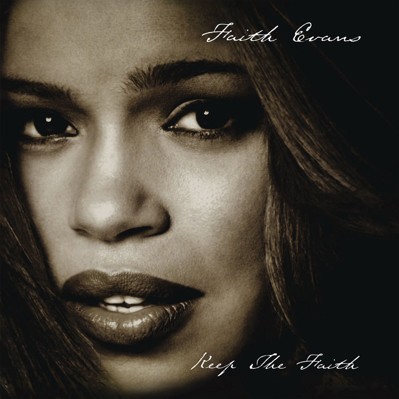Faith Evans Keep the Faith 2LP (Black & White Vinyl)