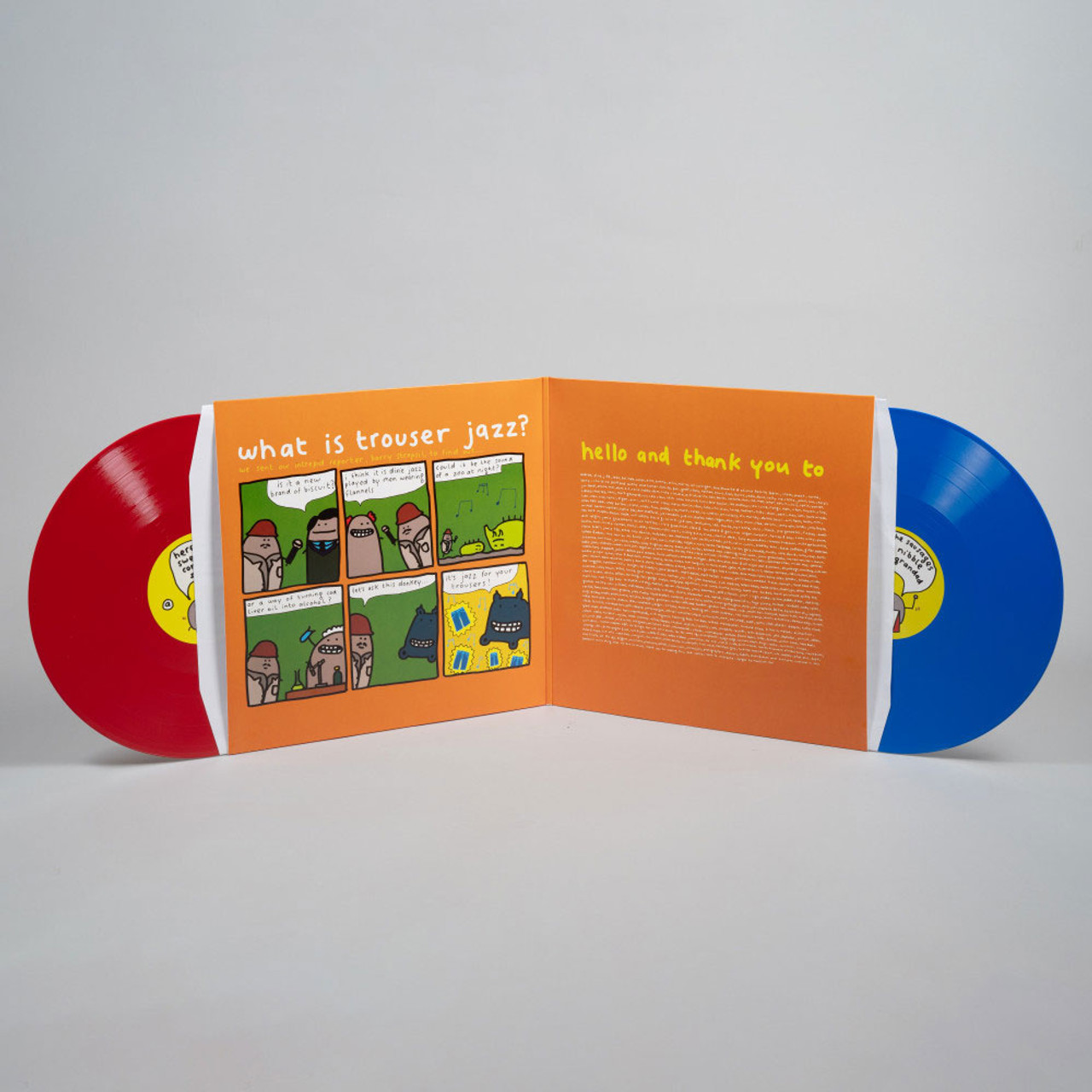 Mr. Scruff Trouser Jazz (20th Anniversary Edition) 2LP (Blue & Red Vinyl)