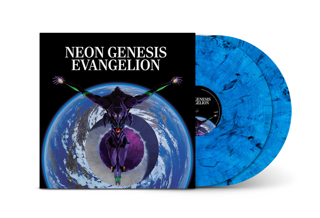 Shiro Sagisu Neon Genesis Evangelion 2LP (Smokey Blue Vinyl)