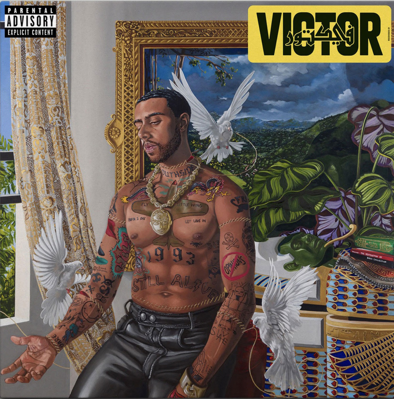 Vic Mensa Victor 2LP (Bone Color Vinyl)