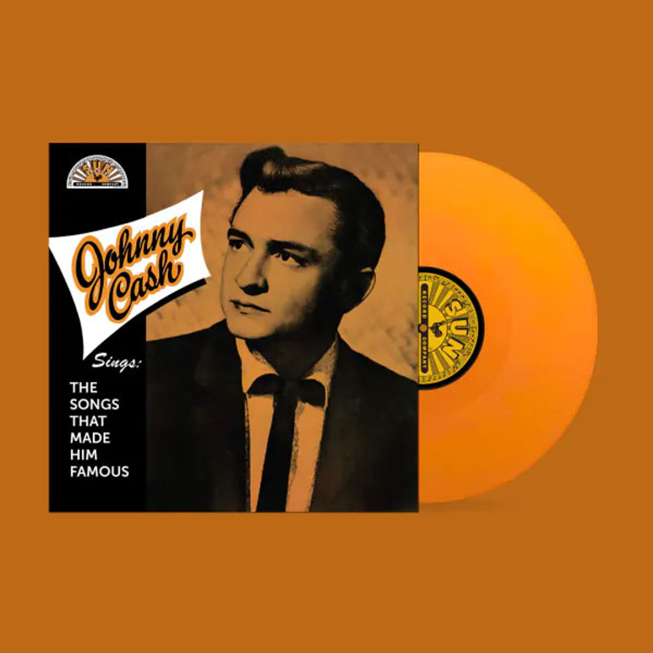 Johnny Cash Sings the Songs That Made Him Famous LP (Orange Vinyl)