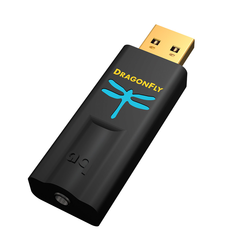 AudioQuest Dragonfly Black ヘッドホンアンプ AudioQuest Dragonfly Black USB DAC + Preamp + Headphone Amp