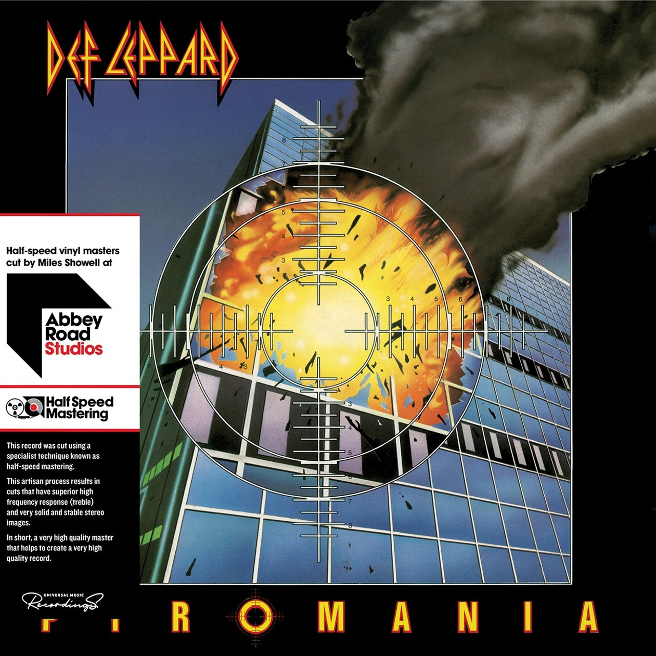 Def Leppard Pyromania (40th Anniversary) Half-Speed Mastered 180g LP