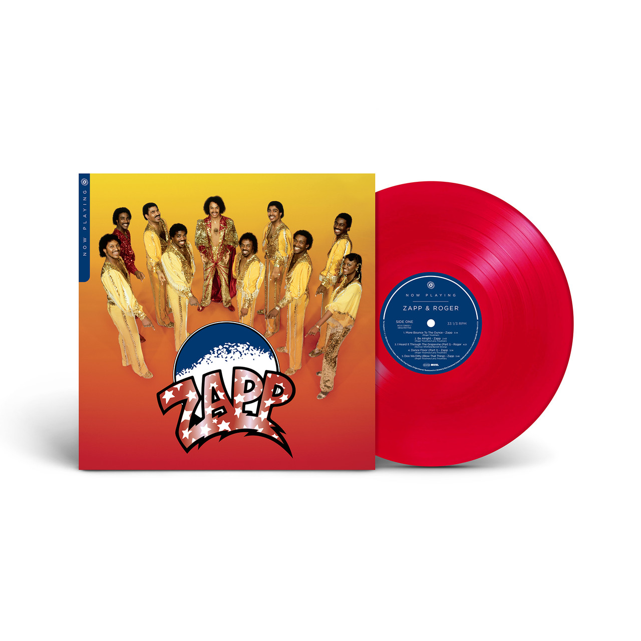 未開封 zapp&Roger LP レコード Zapp & Roger Now Playing LP (Ruby Red Vinyl)