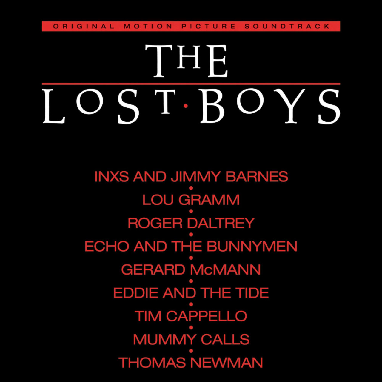 The Lost Boys Original Motion Picture Soundtrack LP (Gold Vinyl)