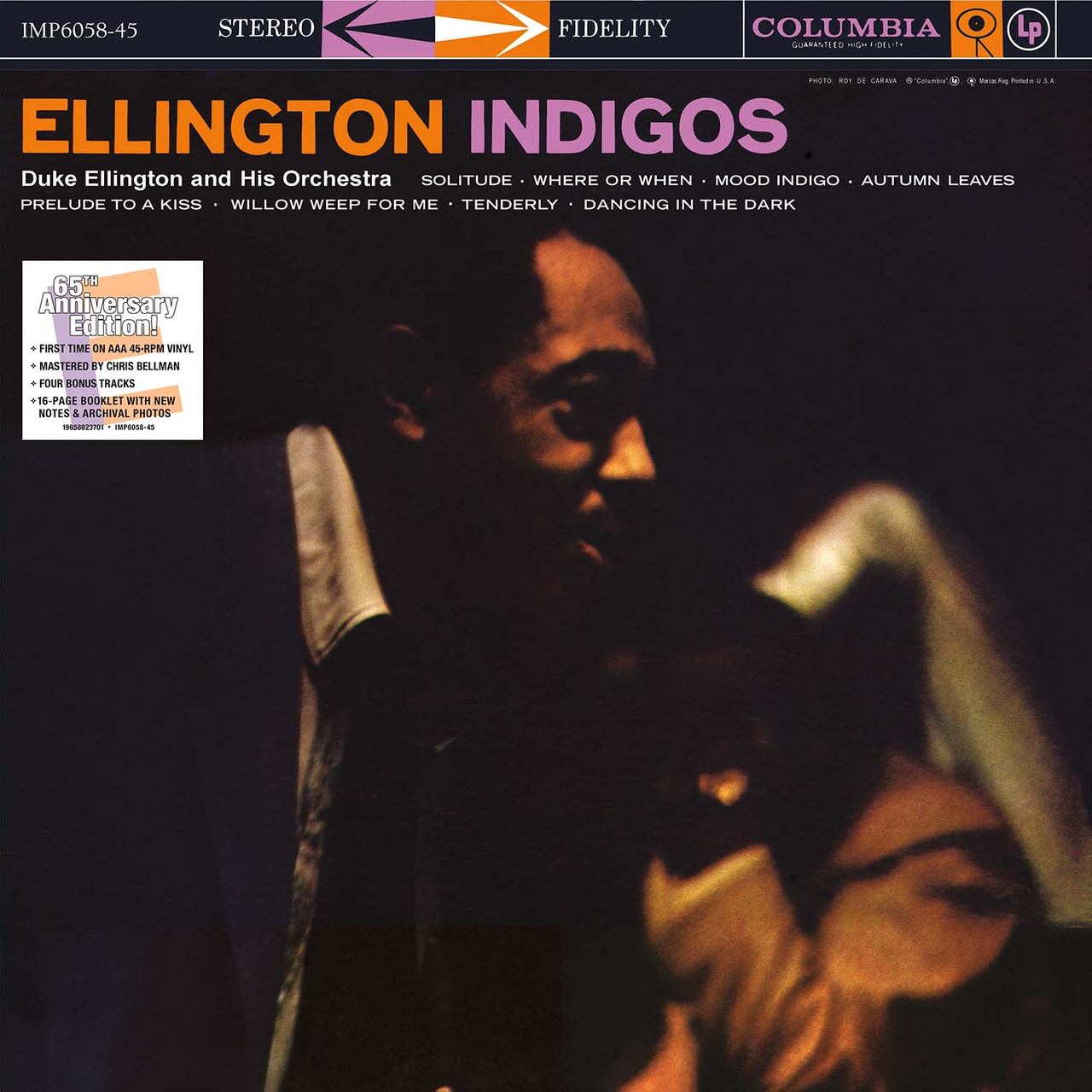洋楽 Ellington Indigos Limited 180g 45rpm 2LP Duke Ellington Ellington Indigos Numbered Limited Edition