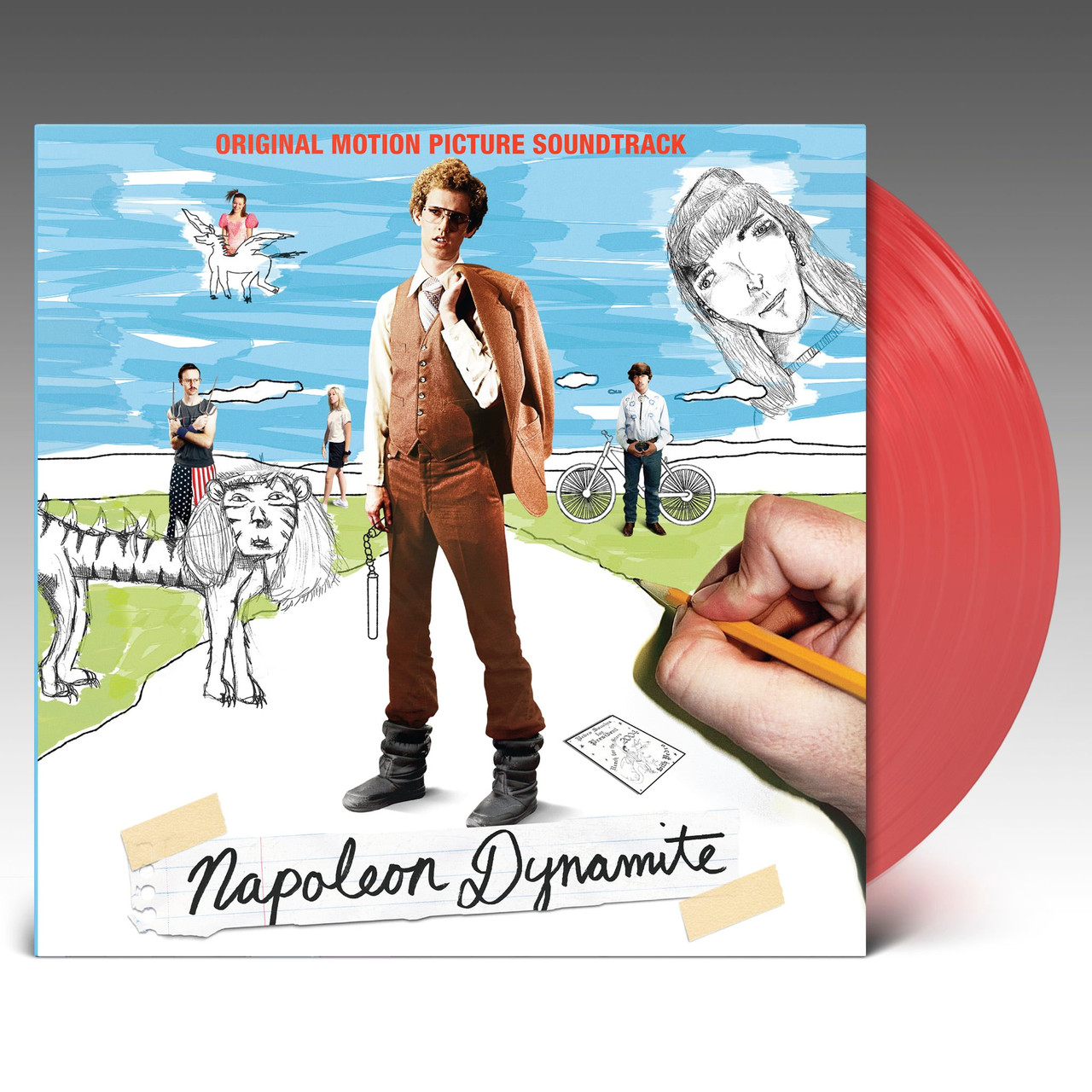 Napoleon Dynamite (Original Motion Picture Soundtrack) 20th Anniversary  Edition 2LP (Transparent Ruby Vinyl)