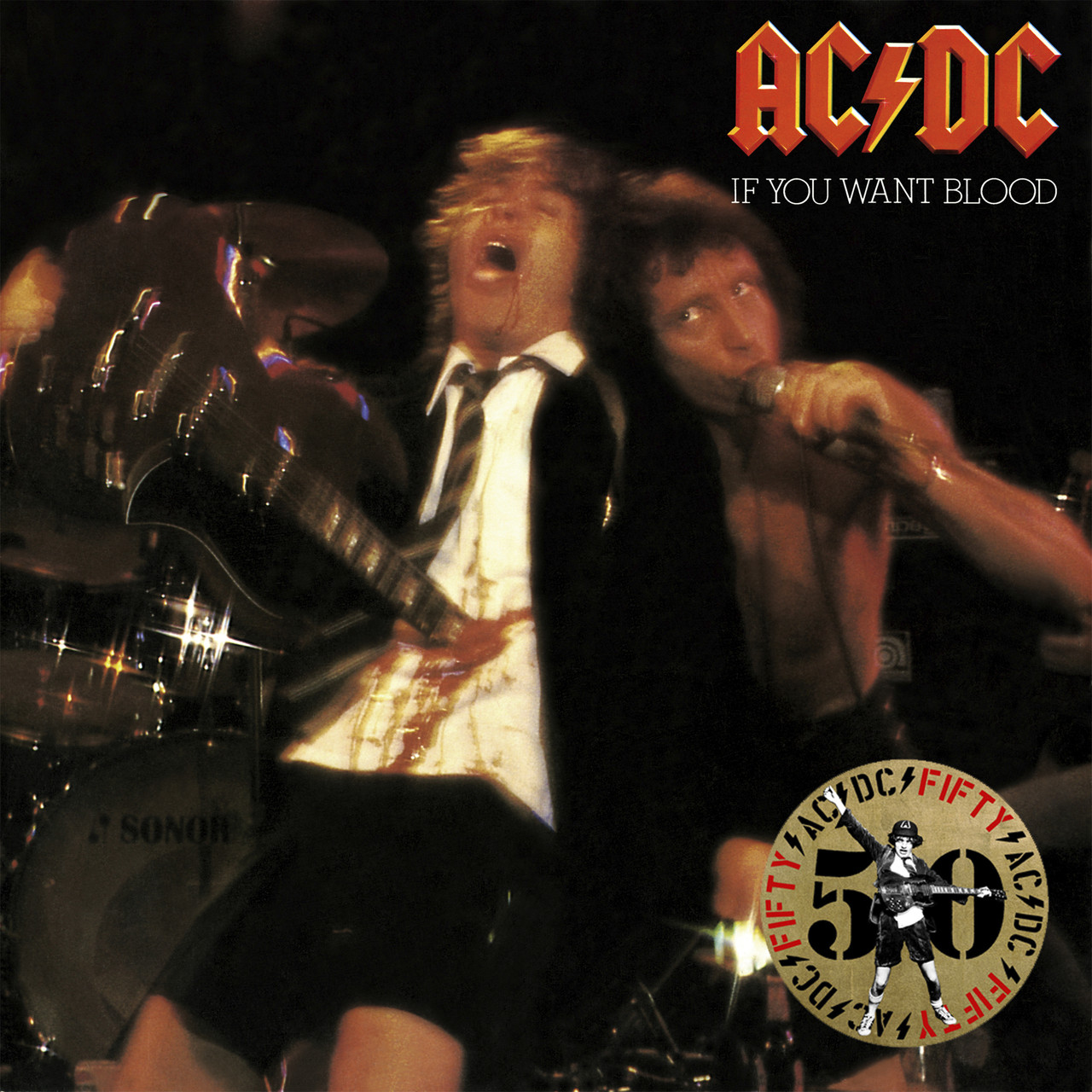 AC/DC If You Want Blood You've Got It LP (Gold Vinyl)