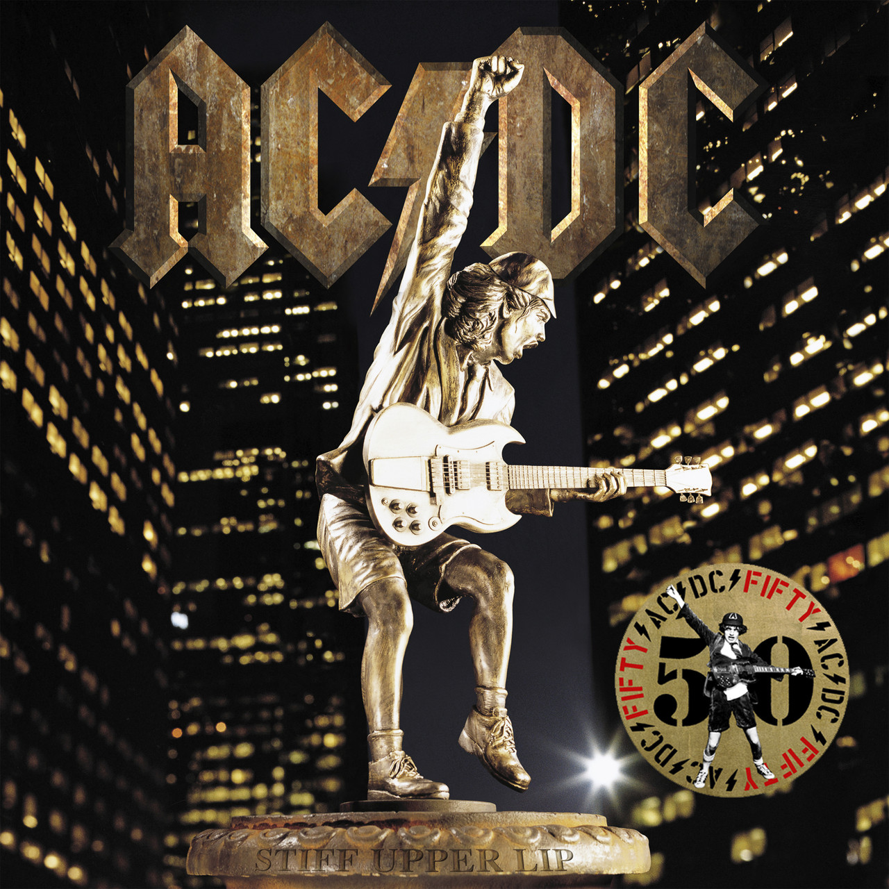 AC/DC Stiff Upper Lip LP (Gold Vinyl)