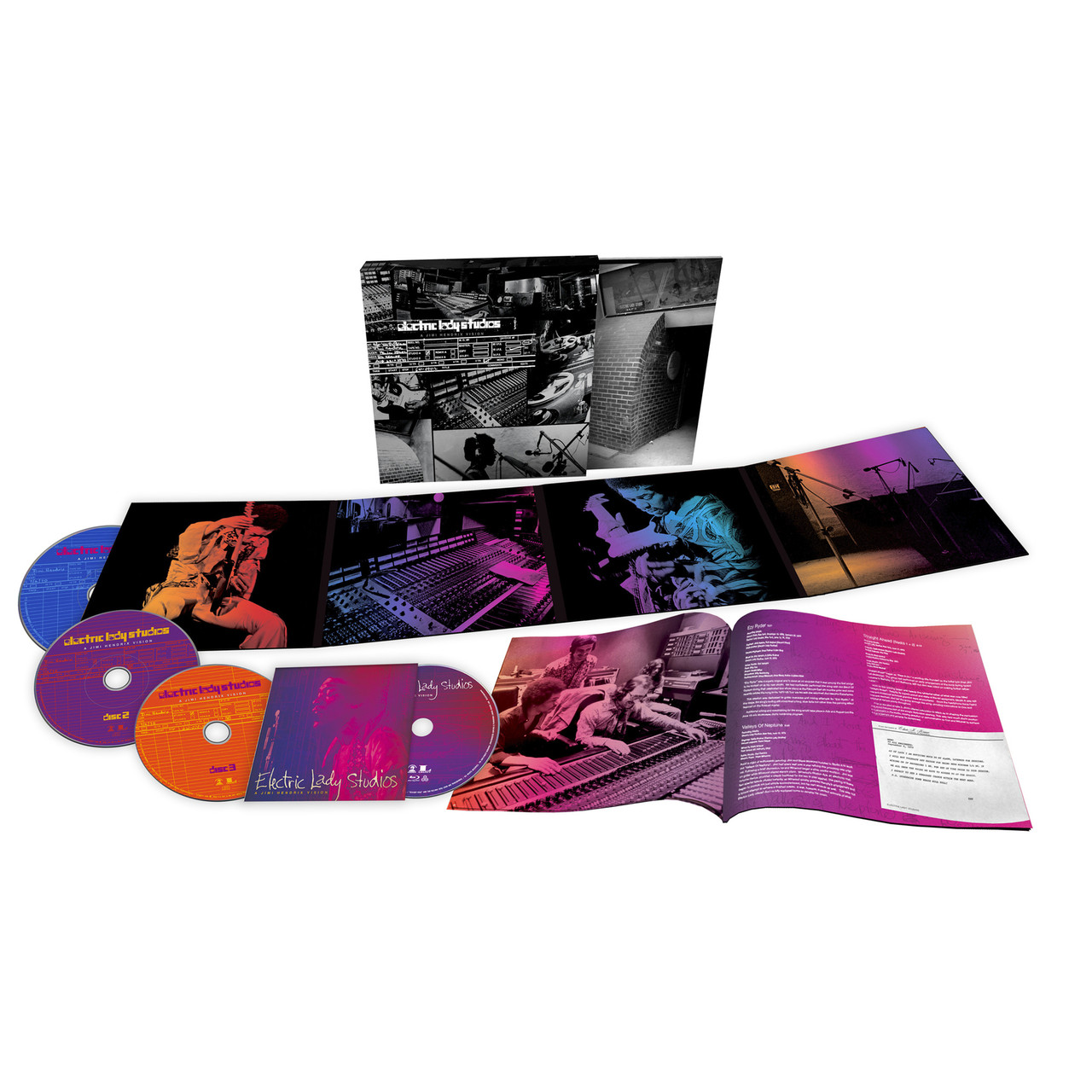 Jimi Hendrix Electric Lady Studios: A Jimi Hendrix Vision 3CD