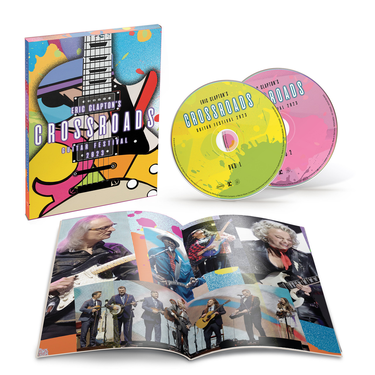 Eric Clapton Eric Clapton's Crossroads Guitar Festival 2023 DVD (2