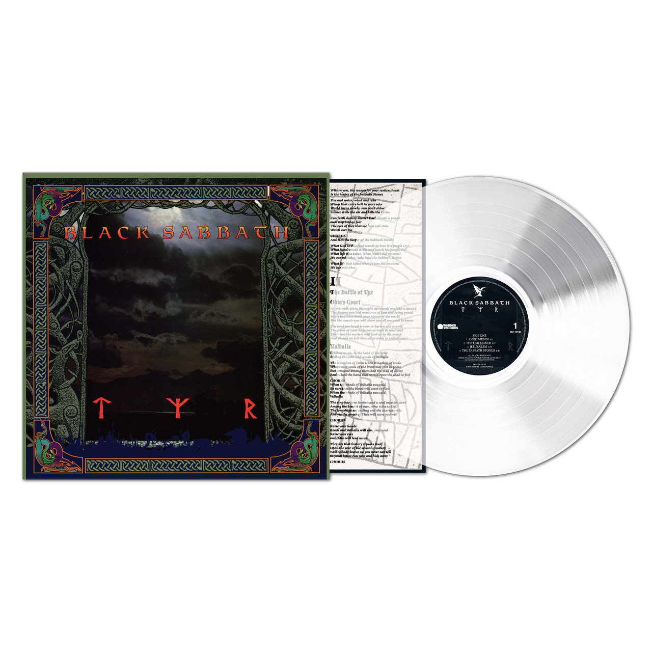 Black Sabbath Tyr LP (Clear Vinyl)