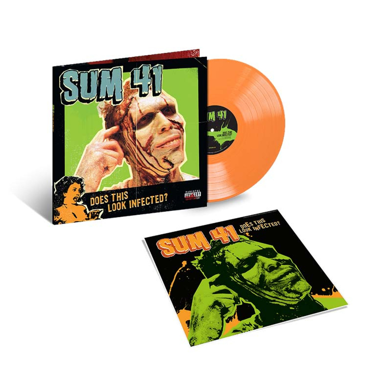sum41 does this look infected? レコード lp Sum 41 - Does This Look Infected (Red Swirl Vinyl 180g