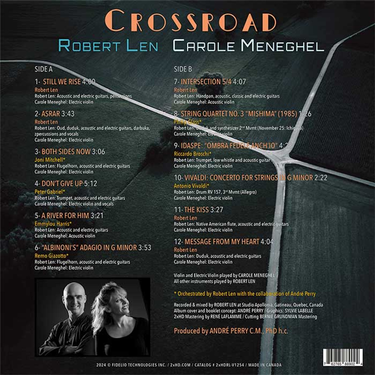 Robert Len & Carole Meneghel Crossroad 180g LP