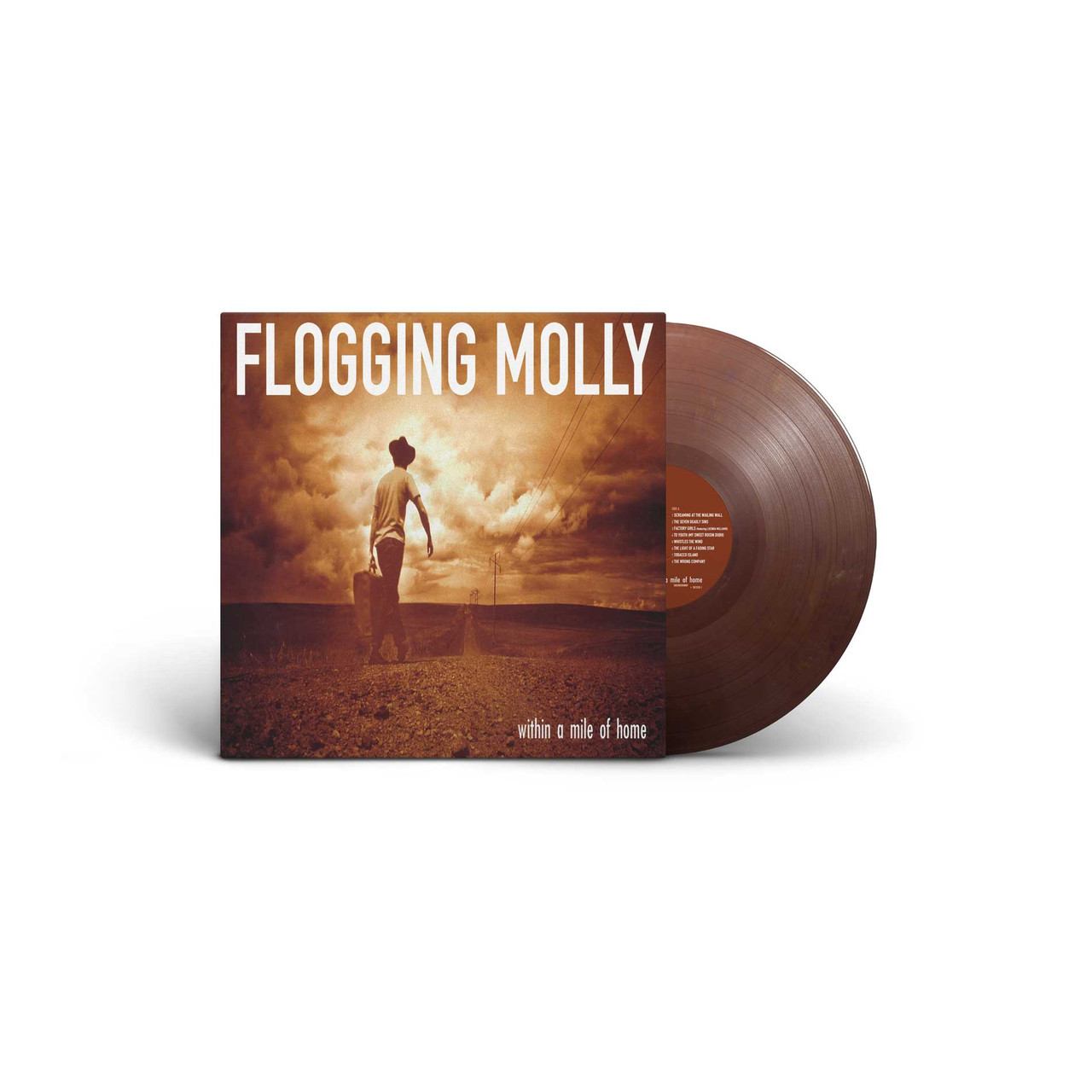 FLOGGING MOLLY LPレコード Flogging Molly Within a Mile of Home LP (Eco Mix Tobacco Vinyl)