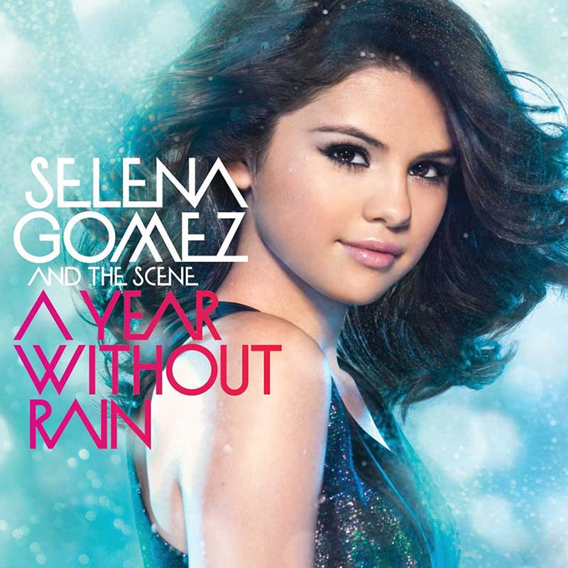 Selena Gomez and the Scene A Year Without Rain LP (Transparent Ice
