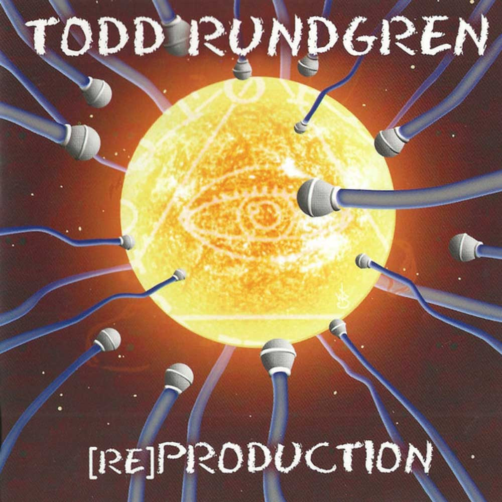 Todd Rudgren Lp Todd Rundgren (Re)Production LP (Orange Crush Vinyl)