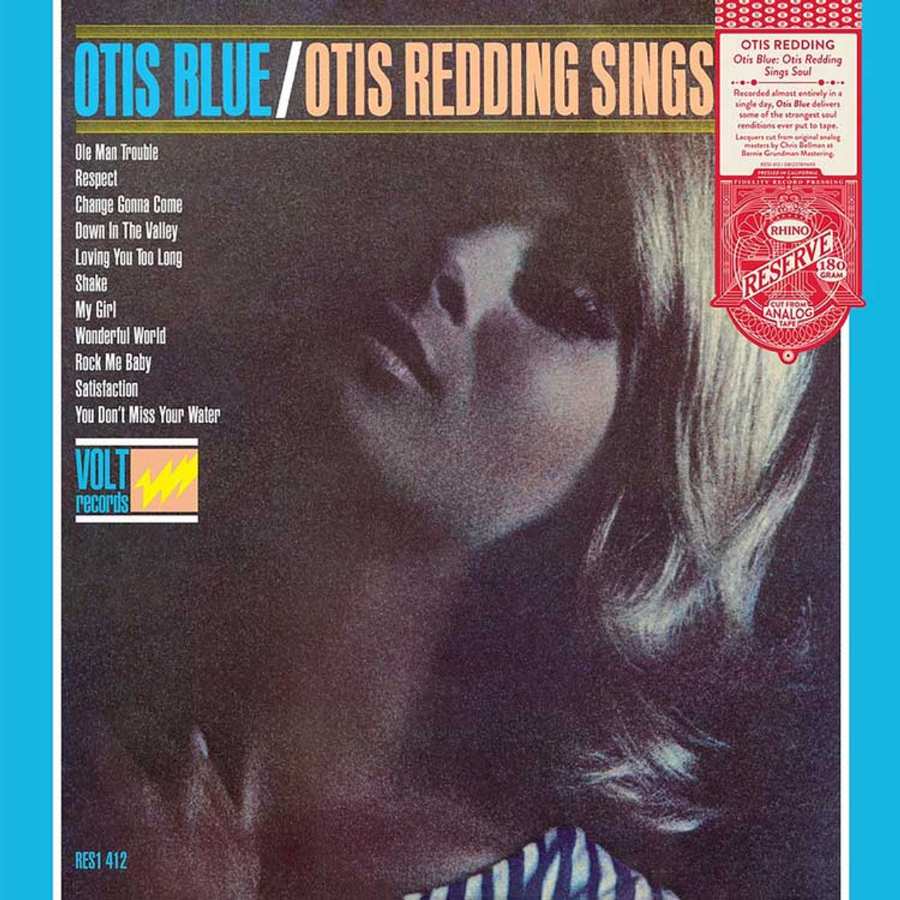 【美品・180gm盤】 Otis Redding / Otis Blue Otis Redding Otis Blue/Otis Redding Sings Soul (Rhino